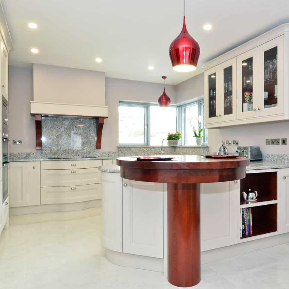 Circular Kitchen Island